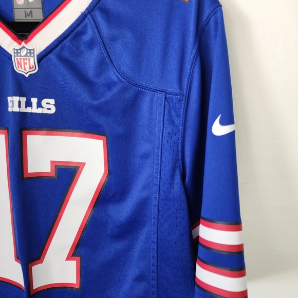 Buffalo Bills Nike Blue NFL Jersey Josh Allen 17 Blue Home Size Medium - Picture 5 of 9